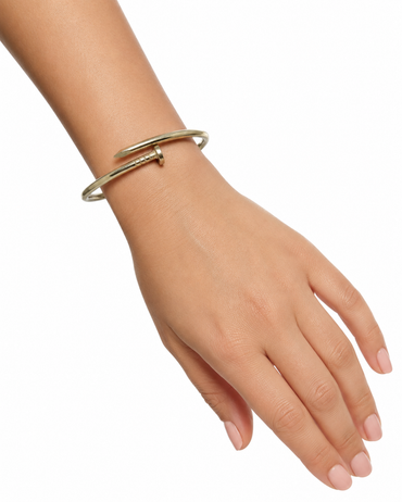Panchadhatu Nail Cuff Bracelet | Five Metal Open Bangle with Lifetime Color Guarantee